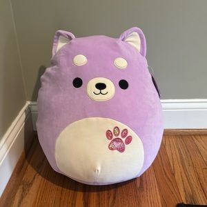 Squishmallow Hoyt The Purple Wolf 16" (BRAND NEW)